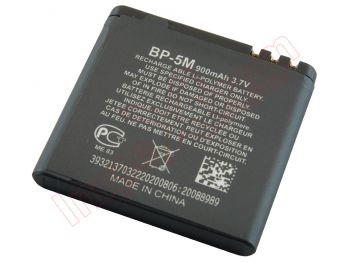 Generic BP-5M battery without logo for Nokia 5610 - 900 mAh / 3.7 V / Li-ion